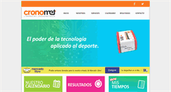Desktop Screenshot of cronomet.com